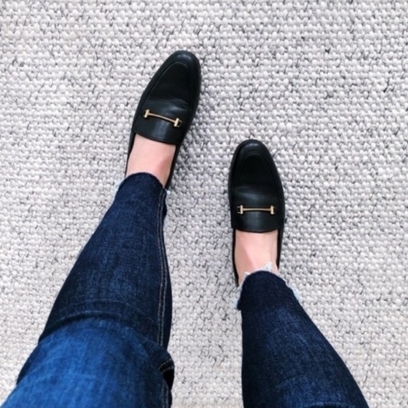 black sam edelman loafers